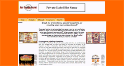 Desktop Screenshot of private-label-hot-sauce.com